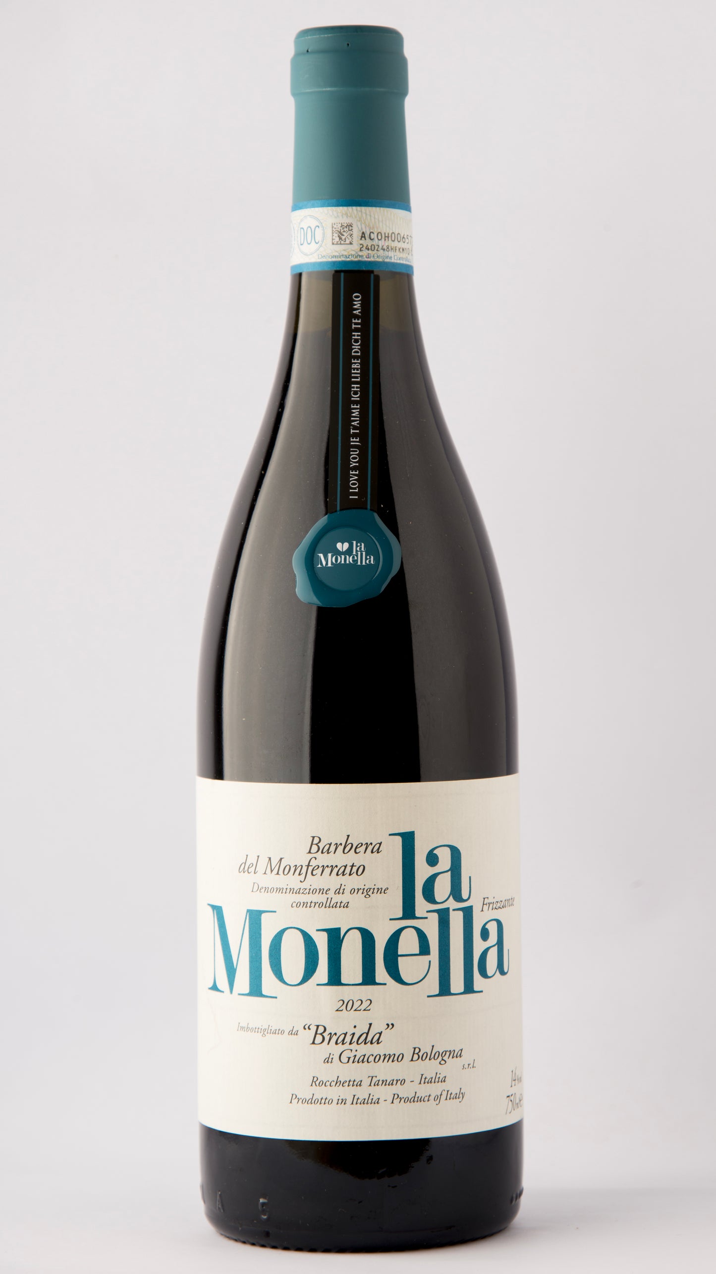 Braida- Barbera del Monferrato Frizzante DOC "La Monella 2022"